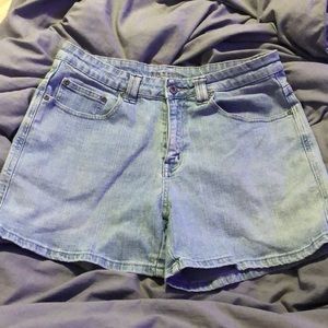 Light Wash Denim Shorts